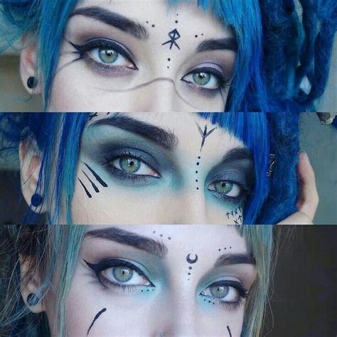 Witch face markings